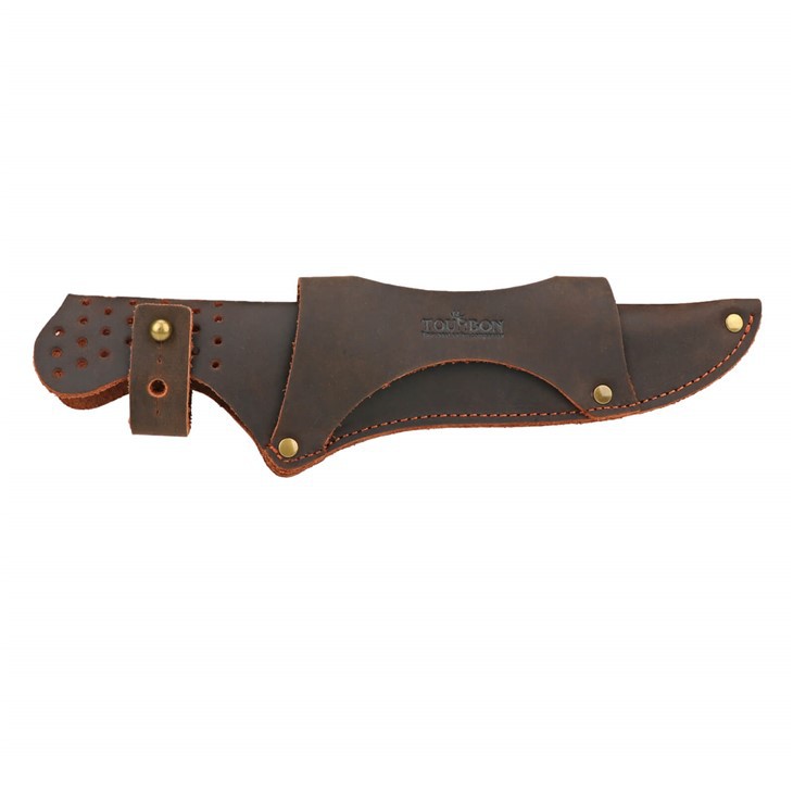 Étui en cuir pour couteau à lame fixe pour ceinture Étui pour couteau droit