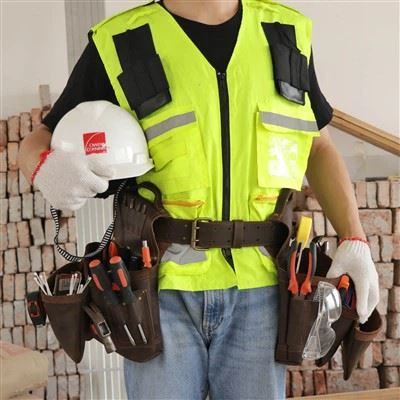 leather tool work pouch hammer holder (6)