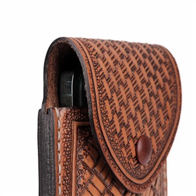 leather belt phone holster (12)